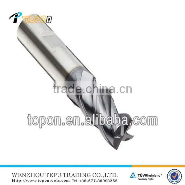 Carbide Corner Radius End Mills