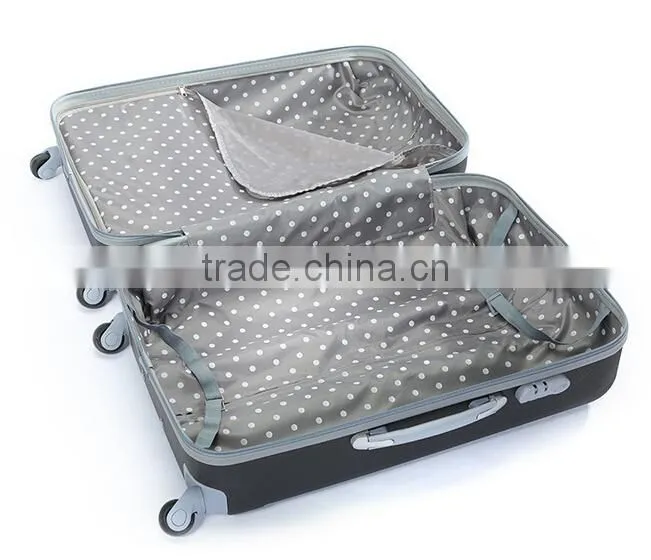 set of 3 pcs Luggage Travel Set Bag ABS Trolley high quality trolley Suitcase