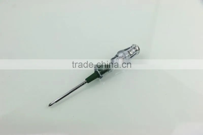 BERRYLION crystal handle dual purposes screwdriver tester pen with high quality