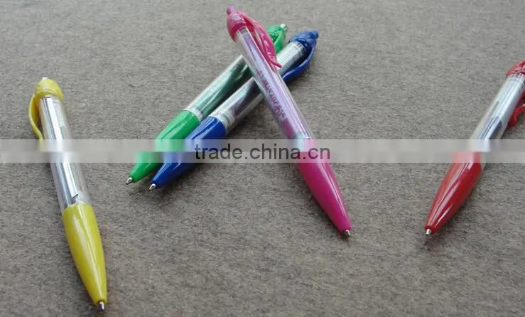 Promotional Cheap Retractable Banner Pen Advertising Logo Customized Plastic Banner Ball Pen Pull Out Banner Pen