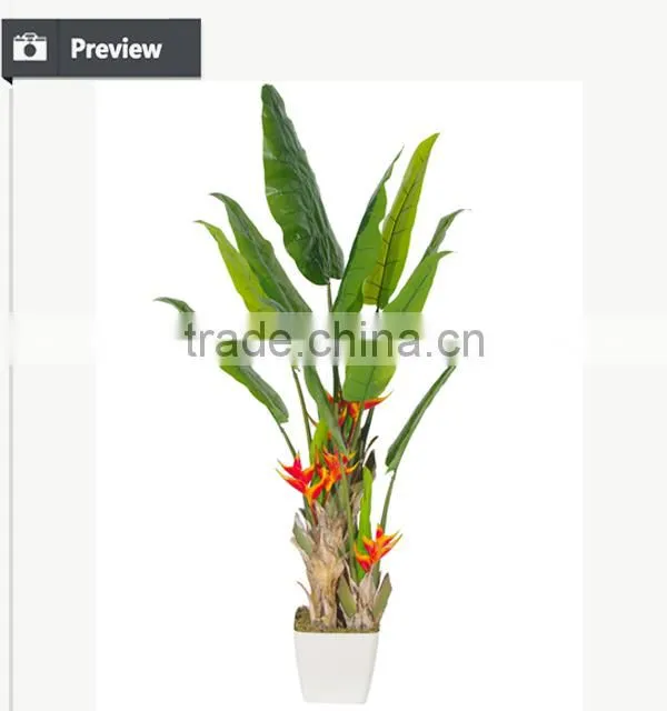 Factory make artificial banana tree products