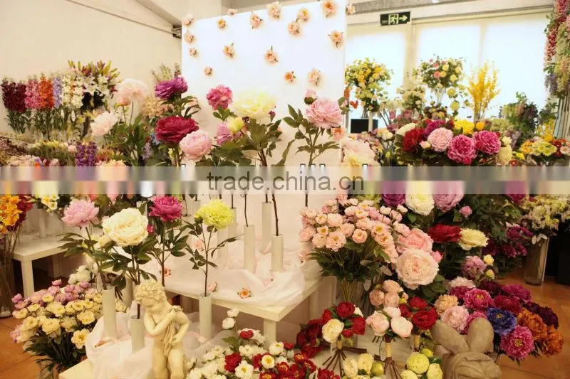 wedding decoration fabric textile flower 27604H
