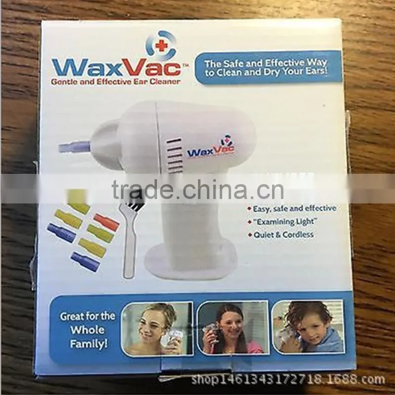 Hot Sale on TV Plastic Cheap ear cleaner with LED Light ear wax remover