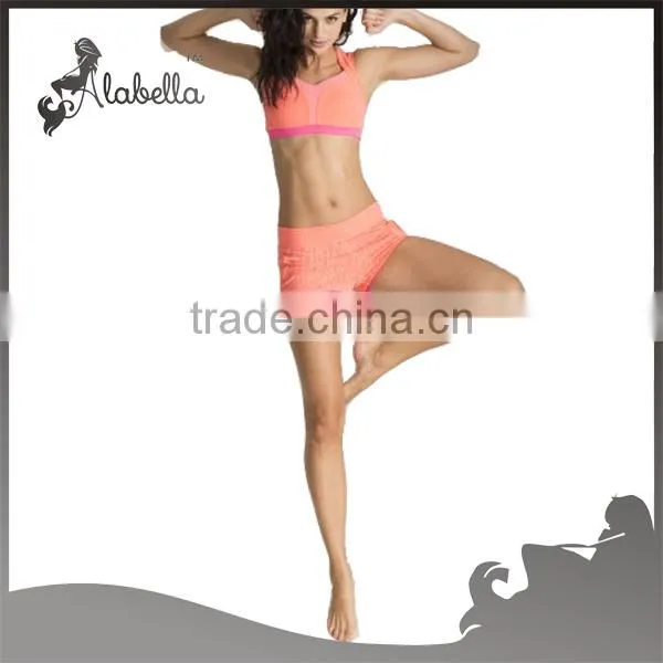2015New Style Blank Compression yoga wear lycra Gym Shorts
