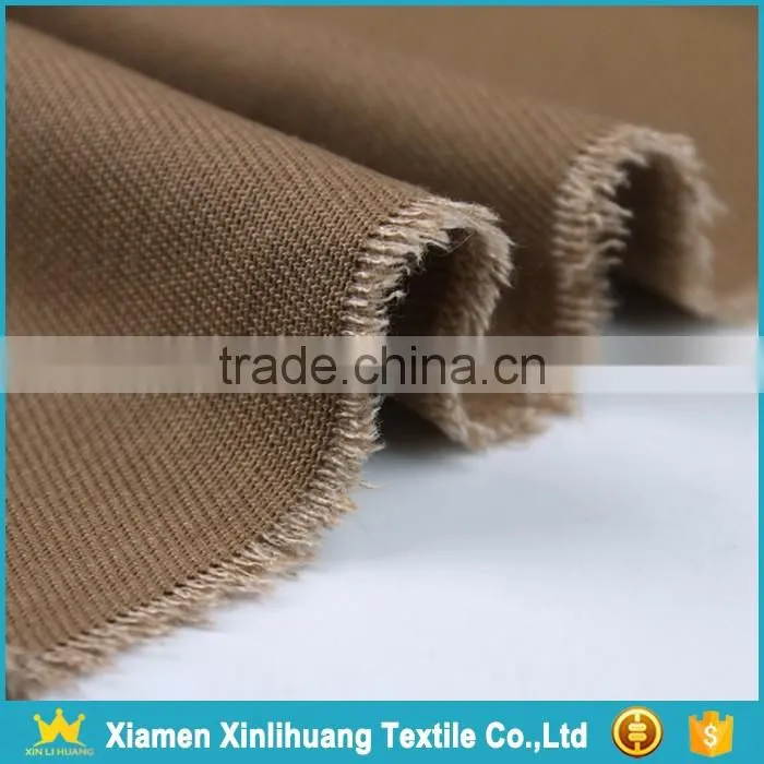 Quality Supplier Wholesale 100% Cotton Twill Fabric for Trousers