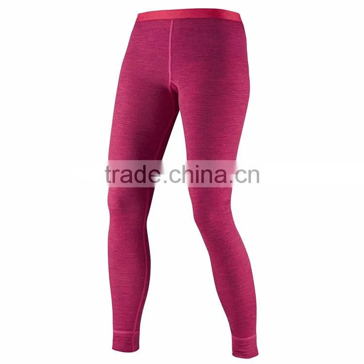 High quality 100% merino womens thermal underwear seamless
