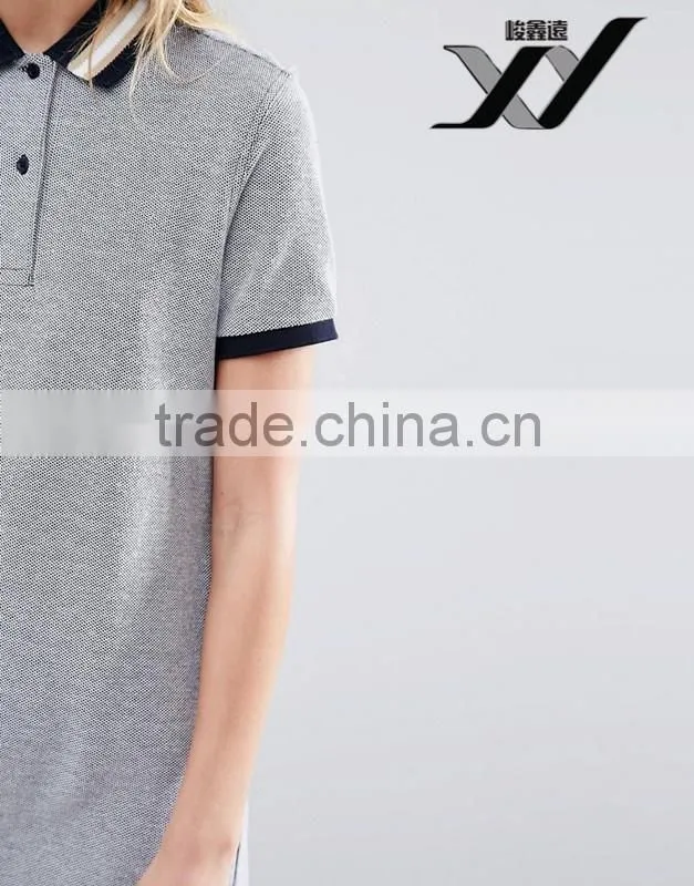 girl's polo dress in casual preppy style