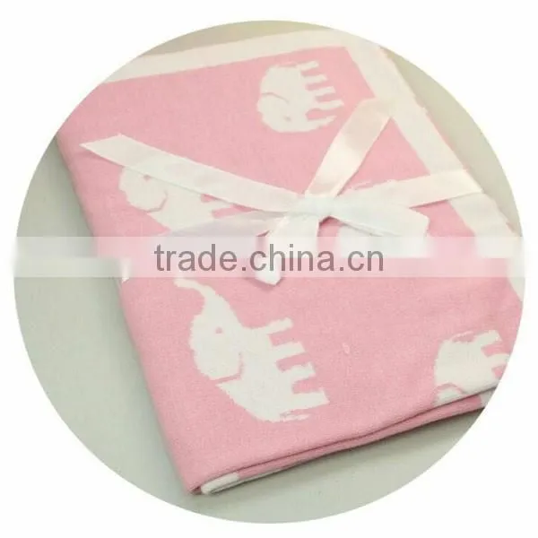 Popular warm fashion wool blanket wholesale