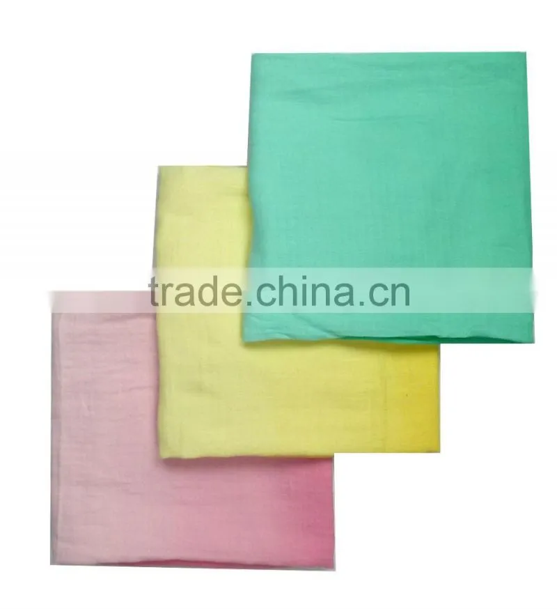HOT! intermediate color Baby Muslin Wrap Swaddle Blanket 100% Organic Cotton Super Soft