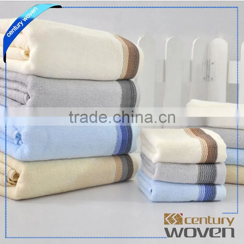 Colorful striped hand towel