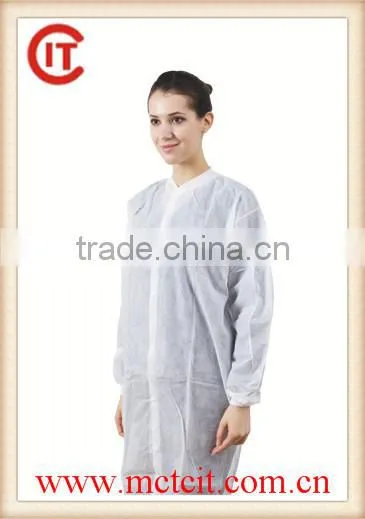 Professional disposable lab coat for children with CE certificate