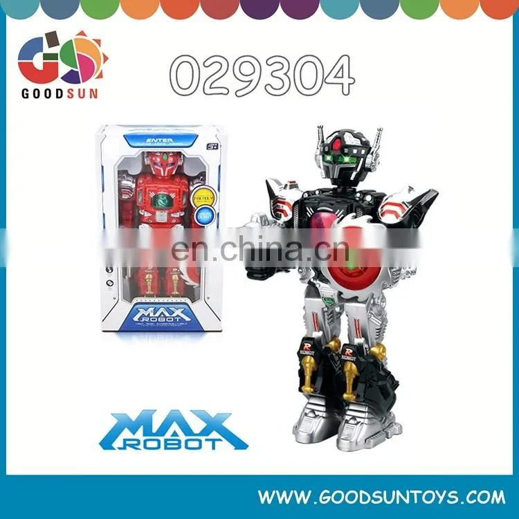 electrical big robot with light and music 360 degree rotation robotfun robot for adults 029304
