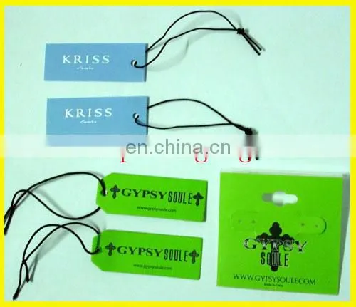 Paper hangtag
