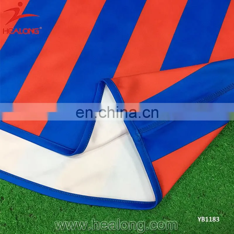 Healong Custom Used Soccer Uniform Wholesale Chinese Soccer Jersey