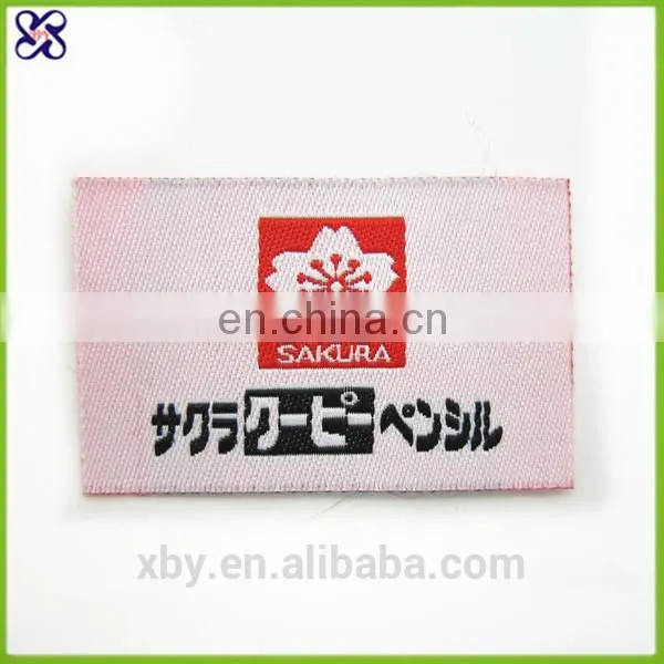 Hot selling satin woven labels With Good Quality