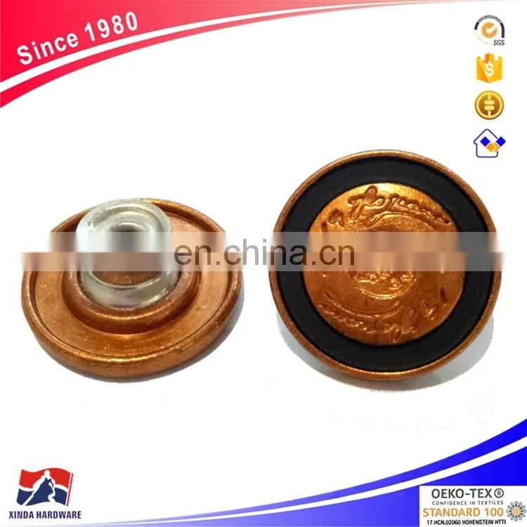 The new 2017 alloy metal jeans buttons