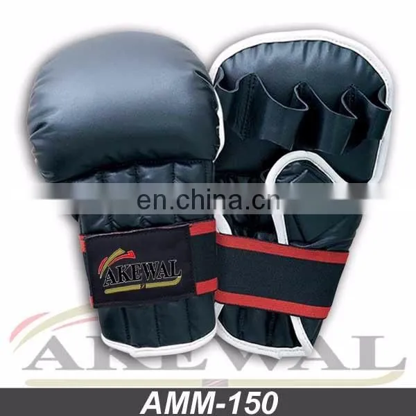 MMA Gloves Cowhide Leather
