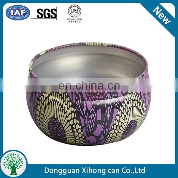 Top packaging printed seamless custom tin box