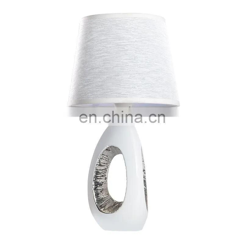 new design of modern style ceramic table lamp for indoor room