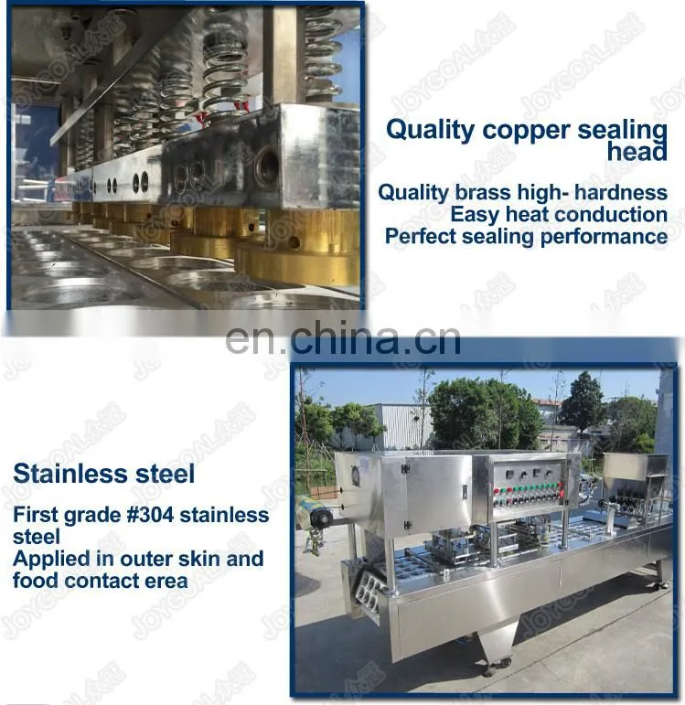 BHJ-2 Water Cup Filling And Sealing Machine economical and practical