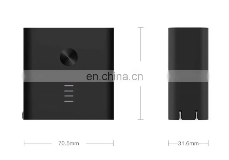 Xiaomi ZMI 2-in-1 5200mAh Wall Charger Plug Dual USB Two-Way Fast Charging Portable Power bank