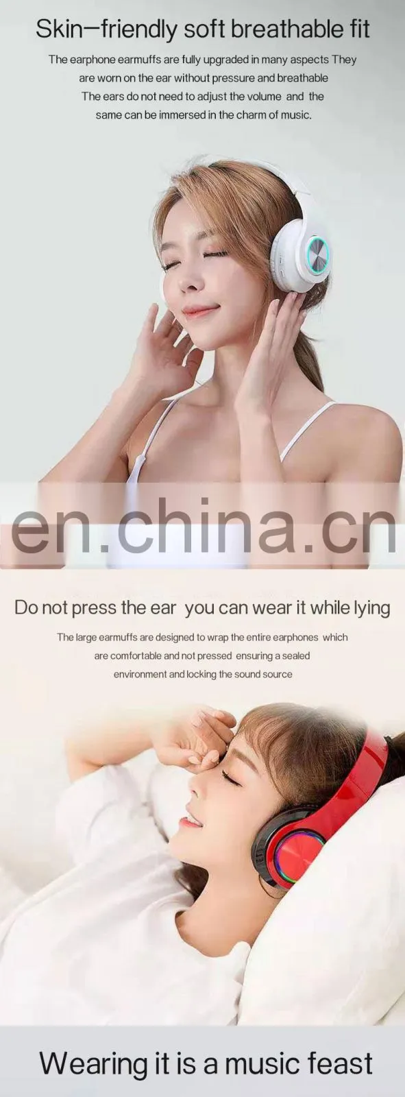 2020 Best Sell Wireless Cancelling Headband Cheaper Sports Stereo Headset Foldable Deep Bass Earphones Headphone