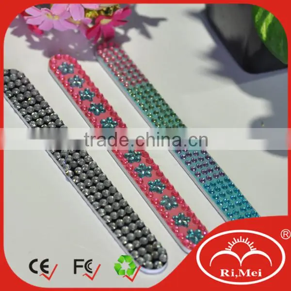 manicure&pedicure sets/cheap big foot file for giftware/diamond-studded