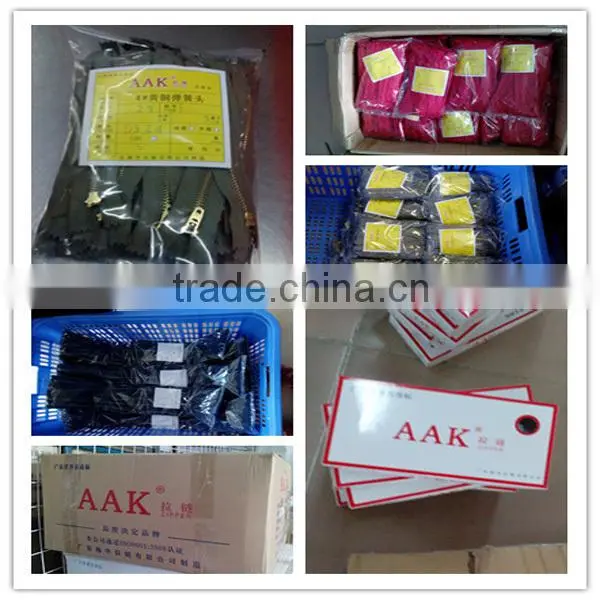 #5 open end nylon zipper stock in fancy waterproof tape