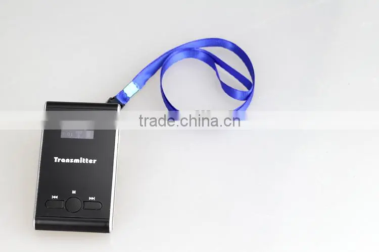99 channels Whisper Tour Guide System Digital Wireless Tour Guide Transmitter and Receiver YT100