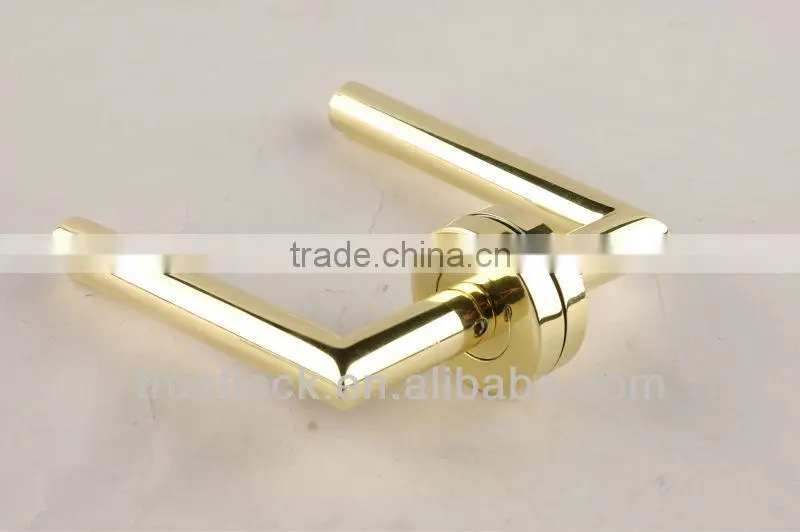 TH003:Stainless Steel Lever Handle with Escutcheon