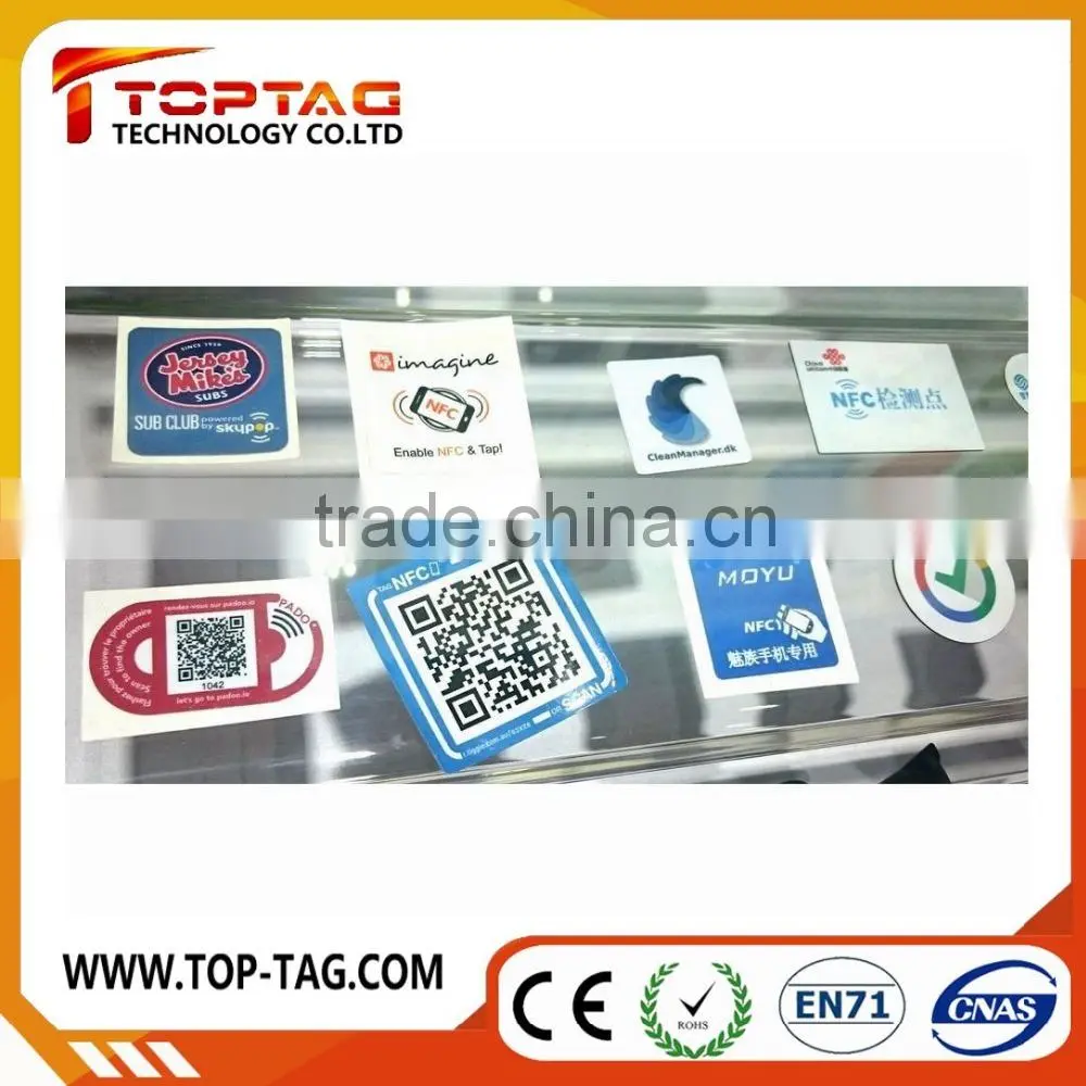 RFID wet inlay for asset tracking / paper nfc wet inlay