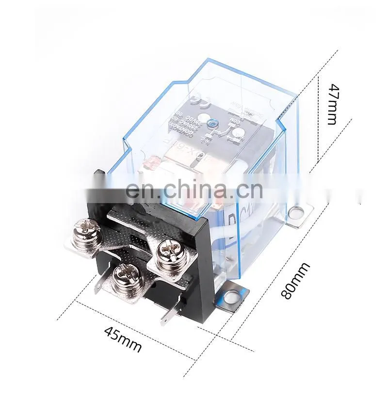 JQX-60F JQX 60F 1Z 60A High power relay electromagnetic relay DC12V DC24V AC220V, power relay