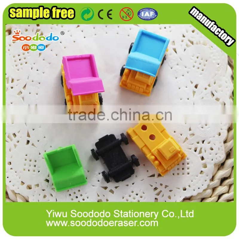 Barricades and Truck eraser school rubber