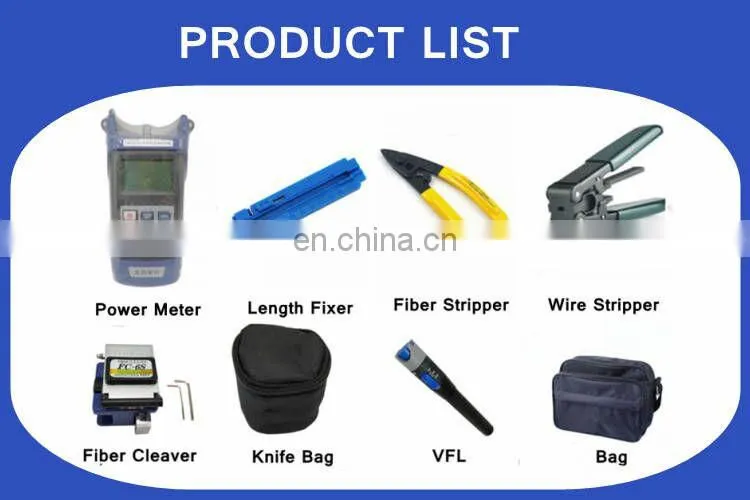 Fiber Optic Mechanical Splice Tools sets