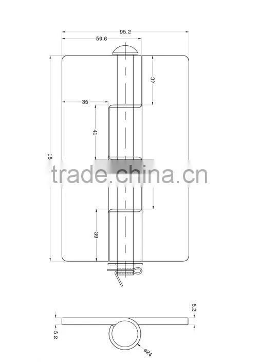 01507 hinges,dumper sapre parts,semi-trailer body fastener