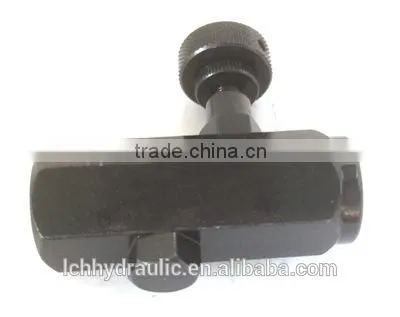 Laminated flow control valves