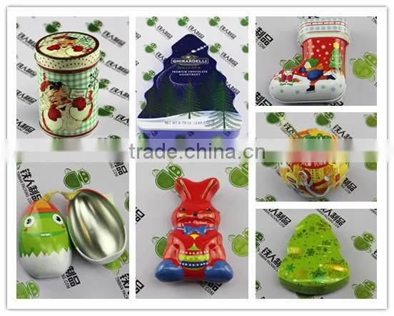 Christmas Gift Tin Can Decorations