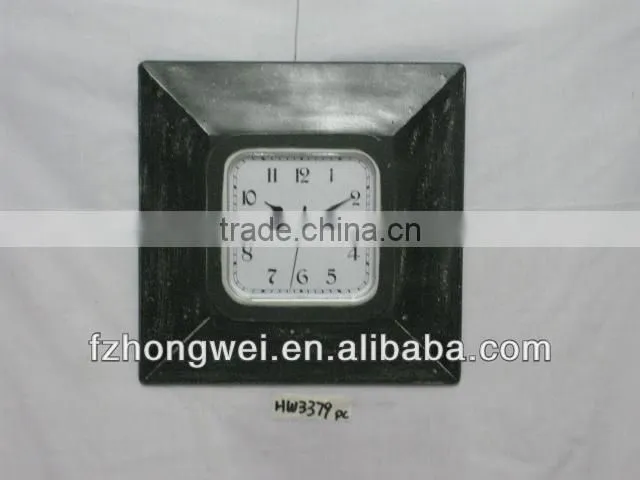 Hongwei 2013 Antiquated Natural Wood Decorative Clocks& Wood Wall decorative Clocks