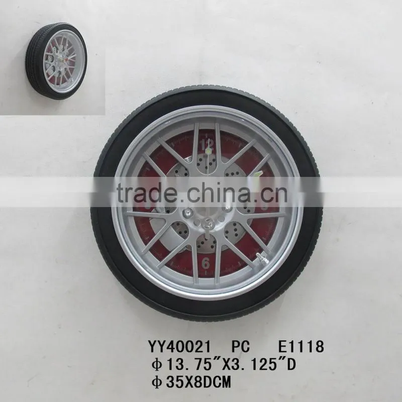 metal wall clock