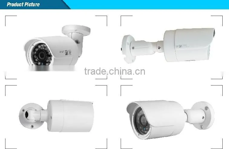H.265 2.0MP Super WDR 120dB Color IR IP Mini Bullet CCTV Camera