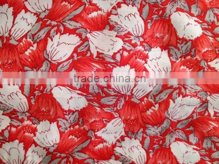 china supplier print 100 viscose rayon fabric