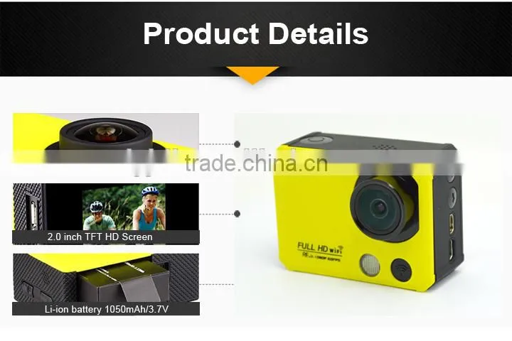 Hot selling sport handycam with high quality
