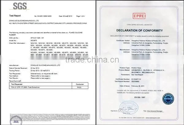 Truck or Car Engine System EPDM Formed Radiator Hose Price