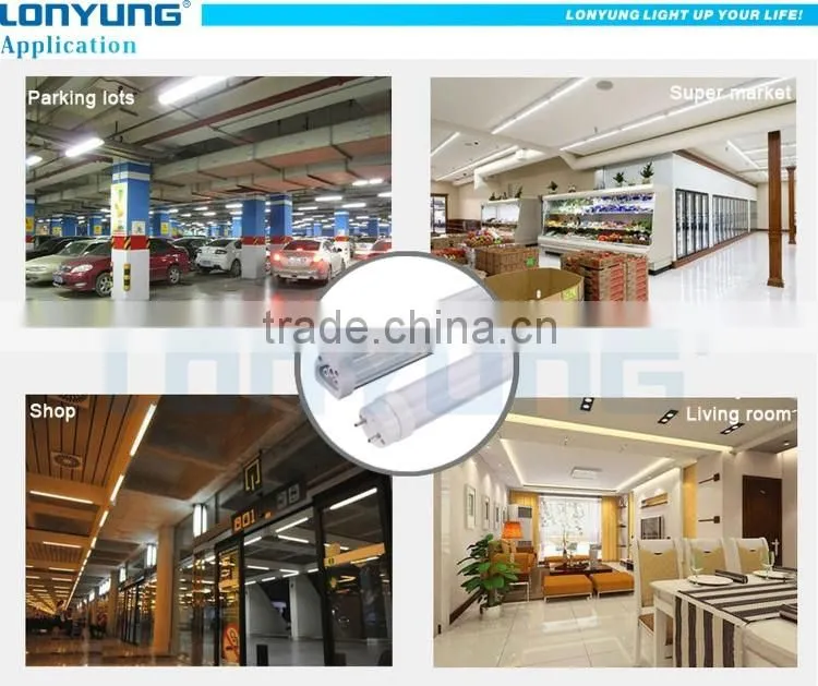 Best selling t8 led tube wholesale 3ft 4ft 5ft led fluorescent lamp t8 for homes