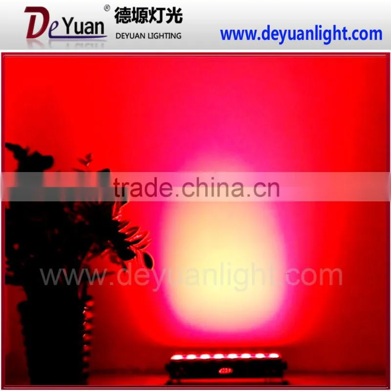 Intelligient chip 8PCS X 8W rgbw 4 in 1 led wall washer light