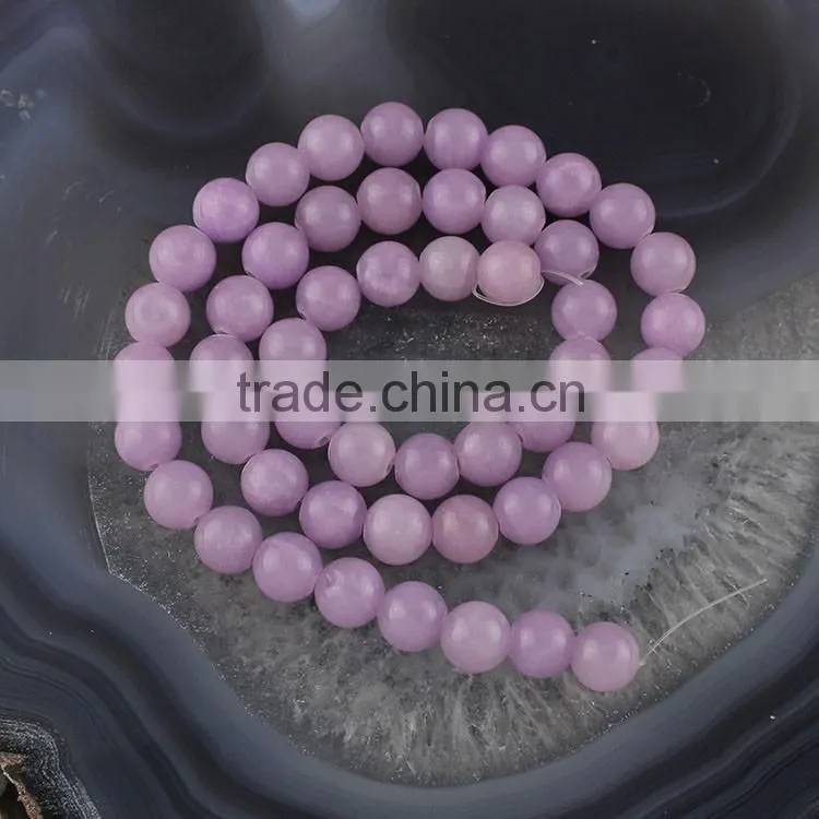 YJ1124 -3 Wholesale Orange Natural dyed jade stone bead strand