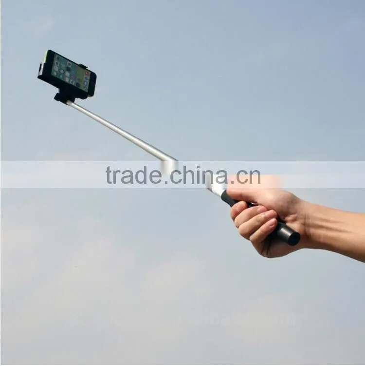 Factory price Wireless Monopod,monopod selfie stick,Wireless bluetooth Monopod