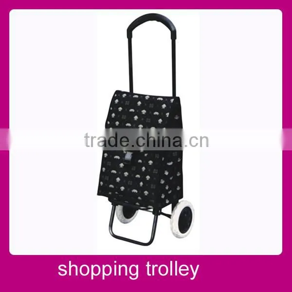 High Quality Lightweight Wheeled Shopping Trolley Grocery Bag Cart