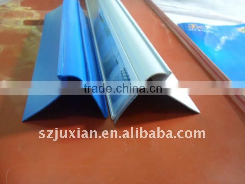 PVC price tag/plastic sign holder