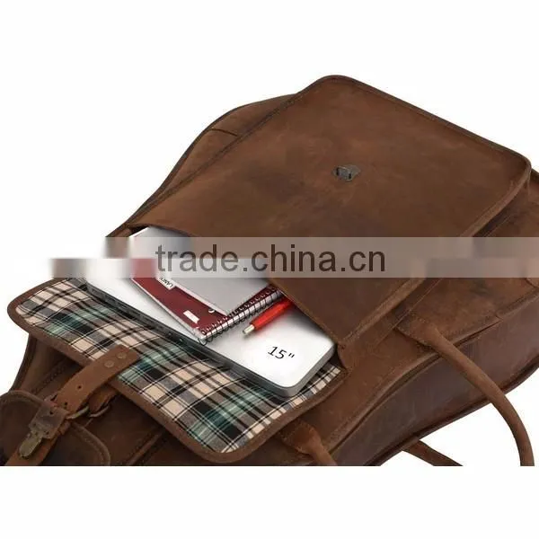 China factory custom made 100% real leather guitar case holder 41 inch